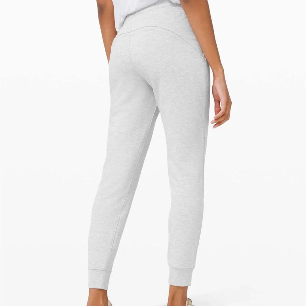 lululemon athletica Light Gray Track Joggers
